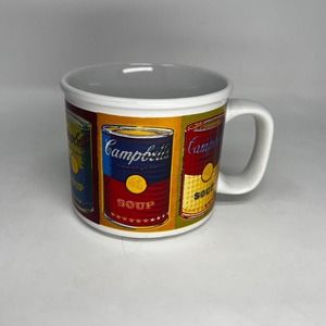 Vintage Campbell Soup Mug Cup Andy Warhol Pop Art Graphics 1998